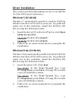 Preview for 3 page of SIIG 1 FireWire 800 CardBus DV-Ki Quick Installation Manual