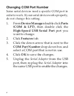 Preview for 8 page of SIIG 2-Port USB to RS-232 Serial Adapter Quick Installation Manual