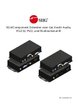 Preview for 1 page of SIIG AV-GM03T3-S1 User Manual