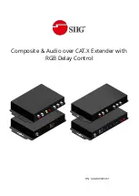 Preview for 1 page of SIIG AV-GM03W3-S1 User Manual