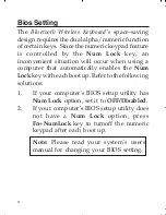 Preview for 6 page of SIIG Bluetooth Wireless Mini Keyboard Quick Installation Manual