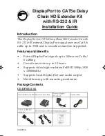 Preview for 1 page of SIIG CE-DP0511-S1 Installation Manual