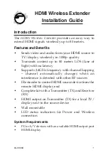 Preview for 1 page of SIIG CE-H21U11-S1 Installation Manual