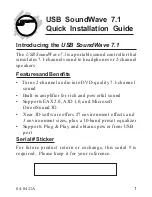 Preview for 1 page of SIIG CE-S00012-S2 Quick Installation Manual