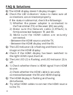 Preview for 10 page of SIIG HDMI 4K HDBaseT Extender Over Single Cat5e/6 Cable with IR Control - 70m User Reference Manual