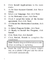 Preview for 4 page of SIIG JU-AV0012-S1 Quick Installation Manual