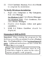 Preview for 7 page of SIIG JU-AV0012-S1 Quick Installation Manual