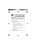 Preview for 1 page of SIIG JU-EX0111-S1 Quick Installation Manual