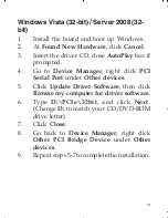 Preview for 13 page of SIIG PCI Express Serial Quick Installation Manual