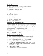 Preview for 2 page of SIIG US2256 Quick Installation Manual