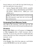 Preview for 4 page of SIIG USB 3.0 Flash Memory Card Reader Installation Manual