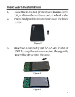 Preview for 5 page of SIIG USB 3.0 to SATA Hard Drive with SD reader Enclosure - 2.5" User Reference Manual