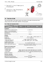 Preview for 35 page of SIKA TP 17 *** M Series Operating Manual