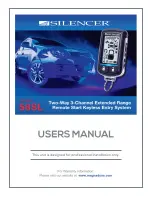 Silencer 56SL User Manual preview