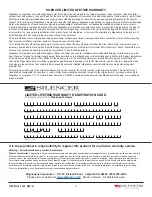 Preview for 8 page of Silencer SL- 51 User Manual