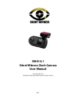 Silent Witness SW010.1 User Manual preview