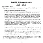 Preview for 3 page of SilentCall SK2-SS Sidekick II Signature Series Manual