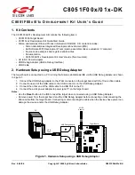 Preview for 1 page of Silicon Laboratories C8051F005 User Manual