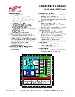 Silicon Laboratories C8051F12 Series Manual preview