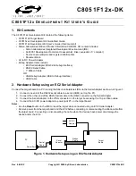 Silicon Laboratories C8051F12X User Manual preview