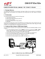 Silicon Laboratories C8051F52 Series User Manual preview