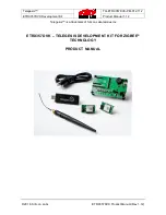 Silicon Laboratories Telegesis ETRX357DVK Product Manual preview