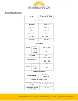 Preview for 3 page of Silicon Solar PathLight-12W Instruction Manual