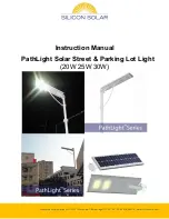 Preview for 1 page of Silicon Solar PathLight series Instruction Manual