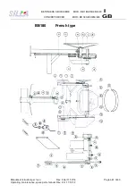 Preview for 31 page of SILLA BB 180 F Operating, Maintenance, Spare Parts Manual