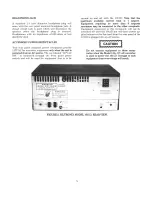 Preview for 8 page of SILTRONIX 1011D Installation, Operation And Maintanance