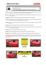 Preview for 3 page of Silvan Selecta REDLINE SPOTPAK Series Instruction Manual