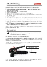 Preview for 7 page of Silvan Selecta REDLINE SPOTPAK Series Instruction Manual