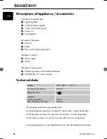 Preview for 7 page of Silver Crest SSMS 600 C3 Operating Instructions Manual