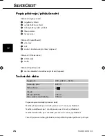 Preview for 79 page of Silver Crest SSMS 600 C3 Operating Instructions Manual