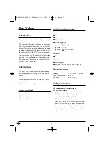 Preview for 5 page of SilverCloud IAN 86121 Operating Instructions Manual