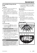 Preview for 30 page of Silvercrest 274313 Operating Instructions Manual