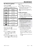 Preview for 12 page of Silvercrest 274498 Operating Instructions Manual