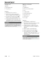 Preview for 41 page of Silvercrest 274498 Operating Instructions Manual