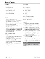 Preview for 59 page of Silvercrest 274498 Operating Instructions Manual