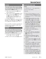 Preview for 74 page of Silvercrest 274498 Operating Instructions Manual