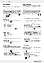 Preview for 9 page of Silvercrest 274860 Operating Instructions And Safety Advices