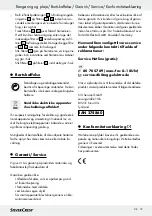 Preview for 18 page of Silvercrest 274860 Operating Instructions And Safety Advices