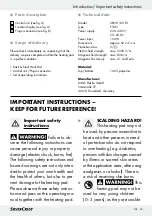 Preview for 35 page of Silvercrest 275409 Operating Instructions  And Safety Advice