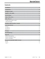 Preview for 4 page of Silvercrest 276990 Operating Instructions Manual