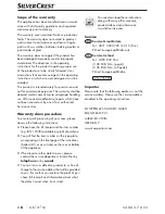 Preview for 11 page of Silvercrest 276990 Operating Instructions Manual