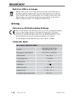 Preview for 19 page of Silvercrest 281566 Operating Instructions And Safety Instructions