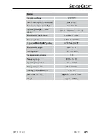 Preview for 40 page of Silvercrest 281566 Operating Instructions And Safety Instructions