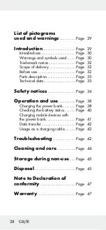 Preview for 27 page of Silvercrest 289484 Operation And Safety Notes