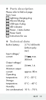 Preview for 32 page of Silvercrest 289484 Operation And Safety Notes