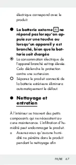 Preview for 66 page of Silvercrest 289484 Operation And Safety Notes